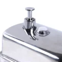 500ml Bathroom Wall-mounted Manual Soap Dispenser Stainless Steel Hand Sanitizer Shower Gel Bottle Kitchen Dish Soap Container - Image 4
