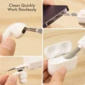8 In1 Electronic Cleaner Kit Screen Cleaner Multifunctional Cleaning Brush for Earphone Keyboard Laptop Phone PC Monitor Camera - Image 4