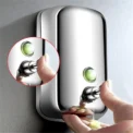 500ml Bathroom Wall-mounted Manual Soap Dispenser Stainless Steel Hand Sanitizer Shower Gel Bottle Kitchen Dish Soap Container - Image 2