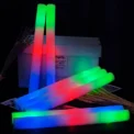 RGB LED Glow Foam Stick  Colorful LED Glow Sticks Cheer Tube Dark Light Birthday Wedding Party Supplies