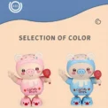 Upgraded Electronic Pets Pig Dancing Toy Doll, Electric Lighting Music Twisting Swing Left And Right Walking Cute Pig Smart Doll - Image 4