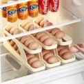 New Automatic Rolling Double-layer Egg Dispenser, Egg Holder Dispenser for Refrigerator, Holds 15 Eggs, Space-Saving Egg Storage - Image 5