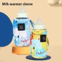 1 PCS USB Milk Warmer Constant Temperature Household Three Gear Adjustment Outdoor Portable Baby Universal Bottle Warm Sleeve - Image 6