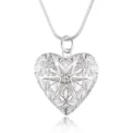 Hot 925 Sterling Silver Photo Frame Pendant Necklace 18/20/22/24 Inch Snake Chain For Woman Charm Wedding Fashion Jewelry - Image 3