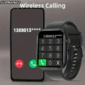 T18K SmartWatch I7Pro Max Series Phone Call Custom Watch Face Sport Waterproof Man Women Wireless Charging Smart Watch - Image 4