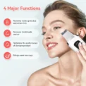 Ultrasonic Skin Scrubber Face Spatula Facial Skin Exfoliator Scraper and Blackhead Remover Pore Cleaner Facial Deep Cleansing - Image 2