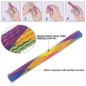 10Pcs Cat Spring Toy Stick Freely Folding Spring Shape Multi-Color Cat Bouncing Kitten Toys Cat Interactive Toys Pet Supplies - Image 4