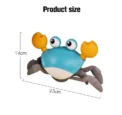 Dancing Crab Escape Crabs Baby Crawling Crab Musical Dancing Moving Toy Run Away Toy for Babies Crawling Interactive Toys - Image 2