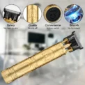 Vintage T9 Electric Hair Cutting Machine Hair Clipper Professional Men Shaver Rechargeable Barber Trimmer for Men Dragon Buddha - Image 2