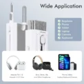 8 In1 Electronic Cleaner Kit Screen Cleaner Multifunctional Cleaning Brush for Earphone Keyboard Laptop Phone PC Monitor Camera - Image 6