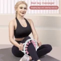 Leg Massager Ring Shaping Muscle Relaxation Handheld Household Multifunctional Yoga Fitness Leg Beauty Slimming Roller - Image 4