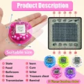 Kids Electronic Pets Game Tamagotchi Handheld Game Console Toy in Russian Original German Spanish Polish Virtual Digital Pet Toy - Image 2