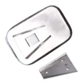 500ml Bathroom Wall-mounted Manual Soap Dispenser Stainless Steel Hand Sanitizer Shower Gel Bottle Kitchen Dish Soap Container - Image 6
