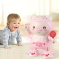 Upgraded Electronic Pets Pig Dancing Toy Doll, Electric Lighting Music Twisting Swing Left And Right Walking Cute Pig Smart Doll - Image 3