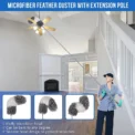 Duster Brush Microfiber Duster Extendable Gap Dust Tools Retractable Car Furniture Gap Cleaning Brush Household Cleaning Tools - Image 2