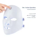 Facial LED Photon Beauty Mask Rechargeable Seven Colors Home Beauty Instrument Skin Rejuvenation Facial Lifting and Whitening - Image 4
