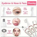 4 In 1 Electric Lady Shaver, Body Hair Removal Epilator, Painless Cordless Trimmer Razor, Gifts For Women - Image 3