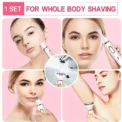 4 In 1 Electric Lady Shaver, Body Hair Removal Epilator, Painless Cordless Trimmer Razor, Gifts For Women - Image 2