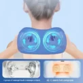 Electric Neck Massage Pillow U-shaped and Fits the Neck Adjustable Heating to Massage and Relax Durable Memory Cotton - Image 3