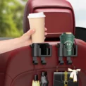Baby Bottle Holder Car Seat Headrest Hanging Hook Mommy Bag Phone Bracket for Baby Kids Watching Movie Travel Feeder Cup Stand