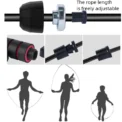 Rapid Speed Jump Rope lose weight Steel Skipping Rope Exercise Adjustable Jumping Rope Fitness gym Training Home Sport Equipment - Image 5