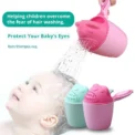 Protect Your Baby Eyes with This Shampoo Rinse Cup Multifunctional Bathing Supplies Shower Tools for Kids - Image 2