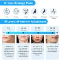 EMS Face Lifting Massage Microcurrent Face For Face Anti Wrinkle Skin Tighten Beauty Health Face Massage - Image 6