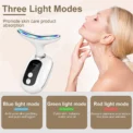Face Massager EMS Facial Microcurrent Neck Face Lifting Massager Anti-aging Facial Massage Anti Wrinkle Skin Tightening Device - Image 3