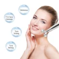 360 Rotate Silver Thin Face Full Body Shape Massager Lifting Wrinkle Remover 3D Roller Massager Facial Massage Relaxation Tools - Image 3