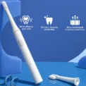 XIAOMI Mijia T100 Sonic Electric Toothbrush Mi Smart Waterproof Tooth Head Brush IPX7 Rechargeable USB for Teeth Brush Whitening - Image 2