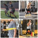 5Pcs/Set Yoga Resistance Rubber Bands Bodybuilding Elastic Bands Pilates Exercise Workout Bands Expander Belt Fitness Equipment - Image 4