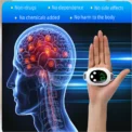 New Microcurrent Sleep Aid Device EMS Sleep Aid Machine Sleep Instrument for Insomnia Stress Anxiety Relief Palm Pulse Massager - Image 2