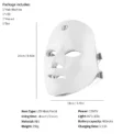 Facial LED Photon Beauty Mask Rechargeable Seven Colors Home Beauty Instrument Skin Rejuvenation Facial Lifting and Whitening - Image 5