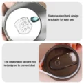 Stainless Steel Coffee Cup 500ML Thermos Mug Leak-Proof Thermos Travel Thermal Vacuum Flask Insulated Cup Water Bottle - Image 3