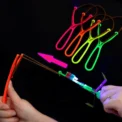Amazing Light Toy Arrow LED Light Toys Outdoor Party Fun Gift Rubber Band Catapult Glow In The Dark Rocket Helicopter Flying Toy - Image 3