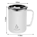 Stainless Steel Coffee Cup 500ML Thermos Mug Leak-Proof Thermos Travel Thermal Vacuum Flask Insulated Cup Water Bottle - Image 5