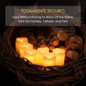 24Pcs Flameless LED Candle Lights Creative Wishing Led Tea Lamp Warm White Halloween Wedding Christmas Decoration Candle Light - Image 2