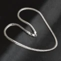 20-60cm 925 Sterling Silver Luxury Brand Design Noble Necklace Chain For Woman Men Fashion Wedding Engagement Jewelry Gifts - Image 4