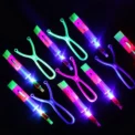 Amazing Light Toy Arrow LED Light Toys Outdoor Party Fun Gift Rubber Band Catapult Glow In The Dark Rocket Helicopter Flying Toy - Image 6