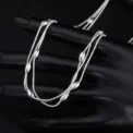 925 sterling silver Charms beads Necklace for women luxury fashion party wedding accessories Jewelry Christmas gifts - Image 5
