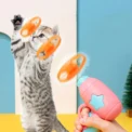 1 Set Cat Toy Interactive Pet Play Training Launcher 15pcs Flying Discs With Slight Sound Kitten Playing Toy Pet Cat Accessories - Image 4