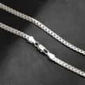 20-60cm 925 Sterling Silver Luxury Brand Design Noble Necklace Chain For Woman Men Fashion Wedding Engagement Jewelry Gifts - Image 3