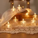 Flameless LED Light Candle LED Crystal Candle Light Transparent Shell Electronic Night Lamp Dating Party Holiday Home Decoration - Image 5