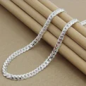 20-60cm 925 Sterling Silver Luxury Brand Design Noble Necklace Chain For Woman Men Fashion Wedding Engagement Jewelry Gifts - Image 6
