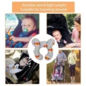 Baby Age 1-6 Travel Pillow for Head and Neck, Upgraded Baby Support Pillow, Baby Neck Pillows for Car Seat,Pushchair,Travel - Image 3
