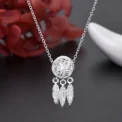 URMYLADY Fine 925 Sterling Silver Charm Necklace Earring Jewelry for Women Retro Set Wedding Gift TRENDY - Image 3