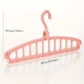 11 Hole Multi Functional Seamless Clothes Hanger Dormitory Household Magic Clothes Drying Rack Bedroom Wardrobe Storage Artifact - Image 3
