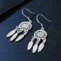 URMYLADY Fine 925 Sterling Silver Charm Necklace Earring Jewelry for Women Retro Set Wedding Gift TRENDY - Image 5