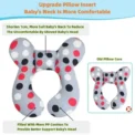 Baby Age 1-6 Travel Pillow for Head and Neck, Upgraded Baby Support Pillow, Baby Neck Pillows for Car Seat,Pushchair,Travel - Image 6