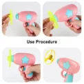 1 Set Cat Toy Interactive Pet Play Training Launcher 15pcs Flying Discs With Slight Sound Kitten Playing Toy Pet Cat Accessories - Image 2